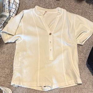 FP Movement by Free People Cream Romper